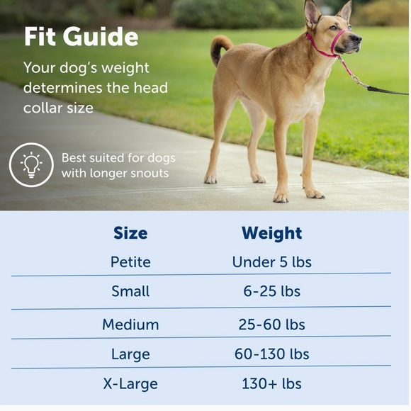 PETSAFE gentle leader dog training collar. Never used. Size medium - Picture 4 of 7